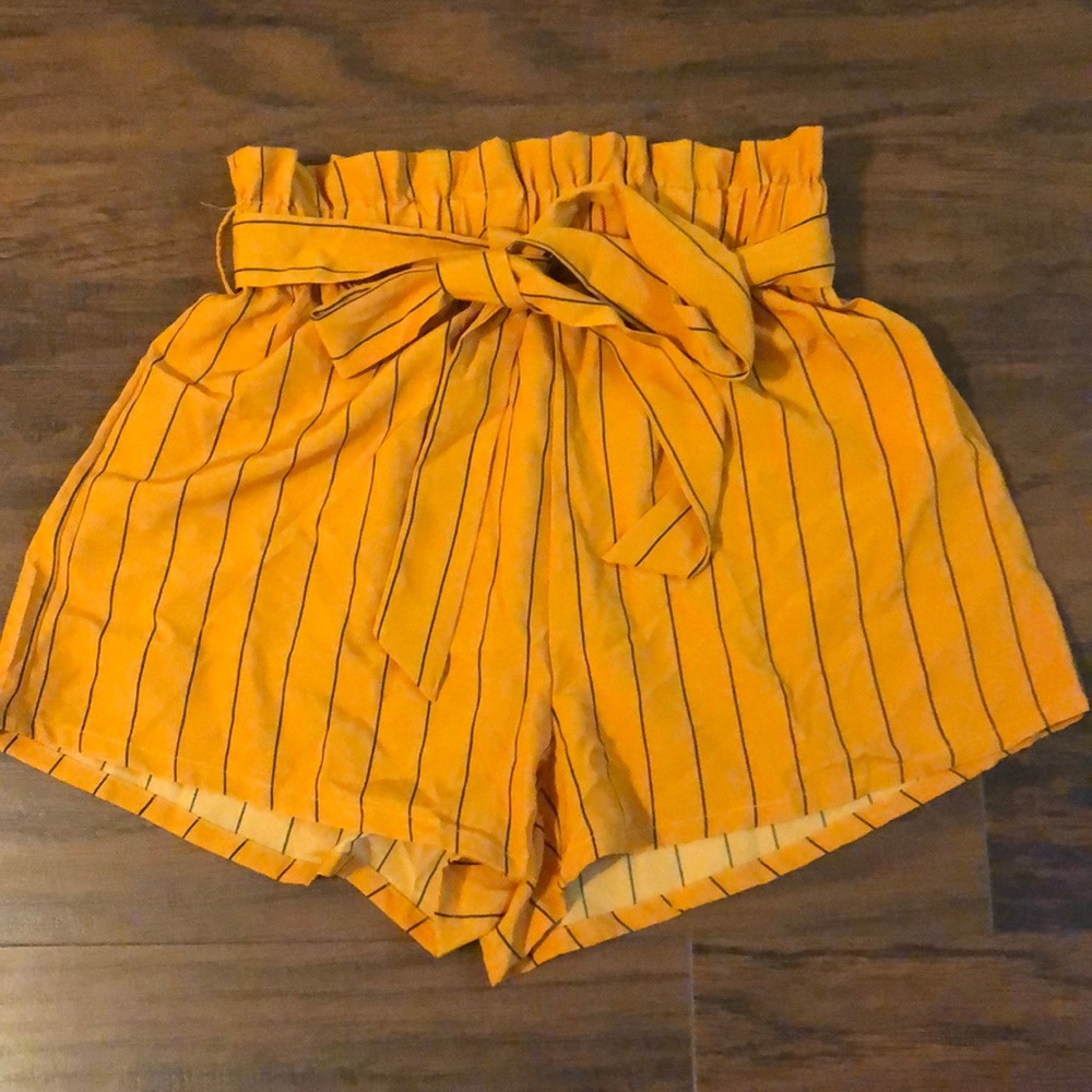 Yellow shorts